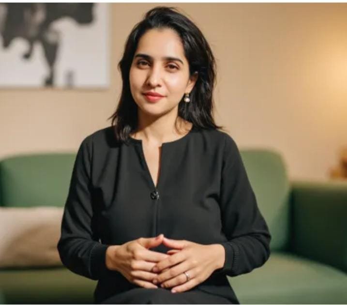 a student of x world consultancy is smiling 