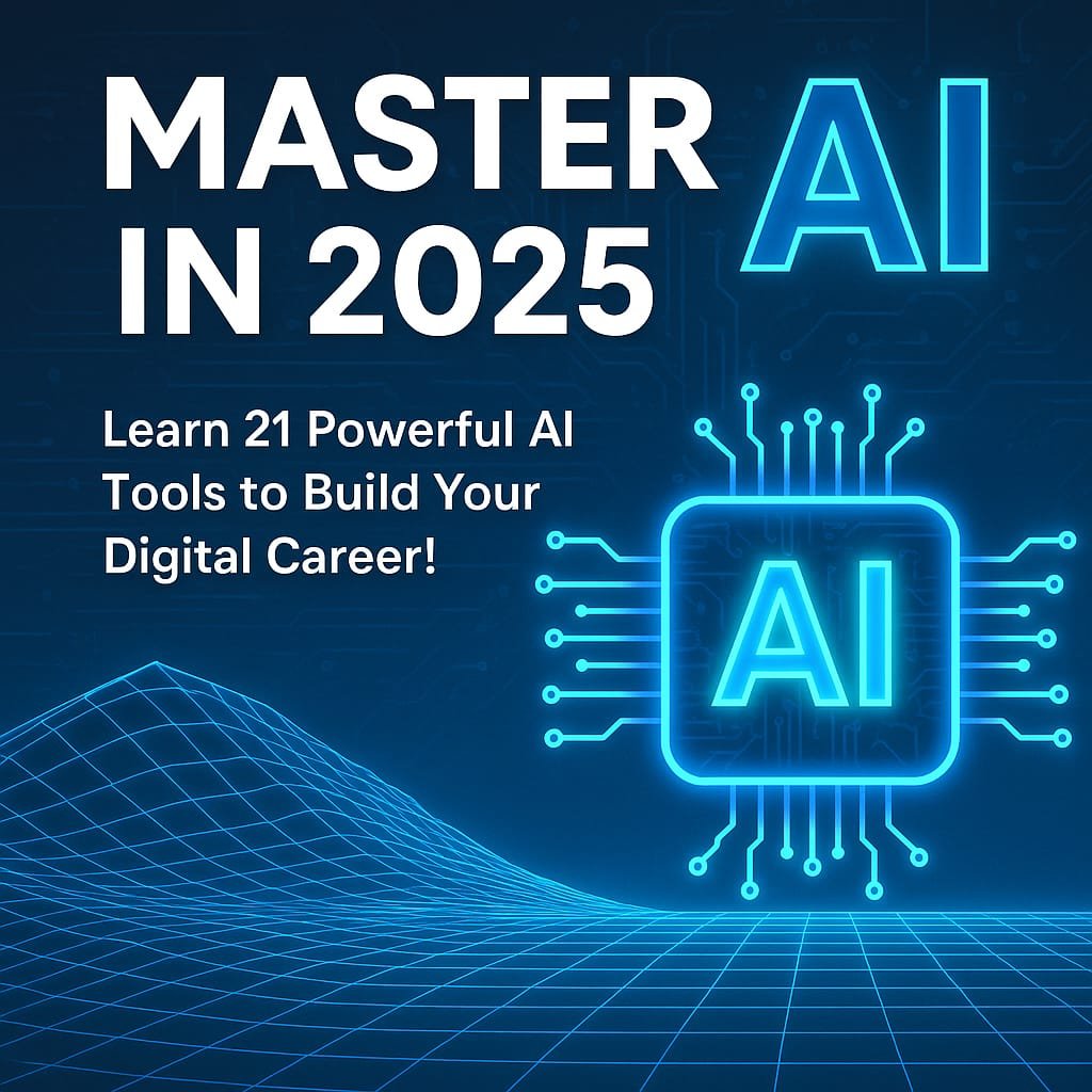 Learn 21 powerful AI tools.